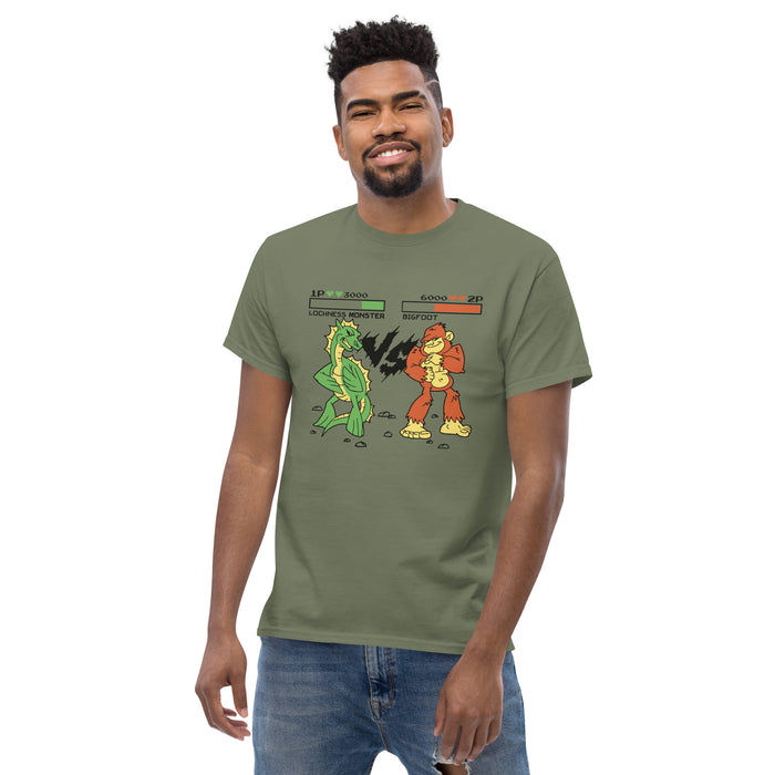 Lochness Vs Bigfoot | Men's classic tee