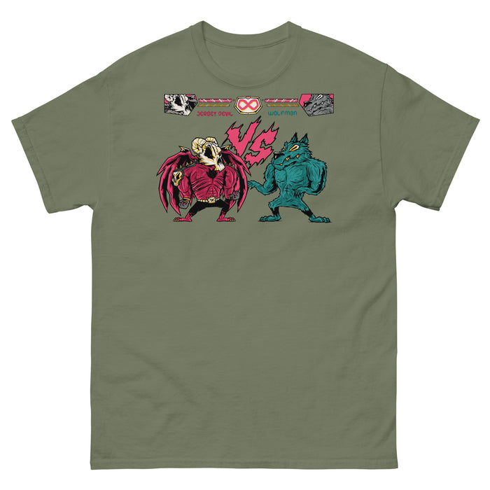 Jersey Devil Vs Wolfman Men's classic tee