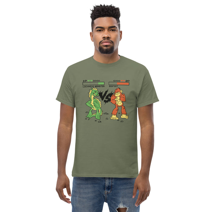 Lochness Vs Bigfoot | Men's classic tee