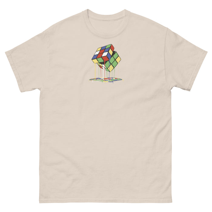 Melting Rubix Cube | Men's classic tee