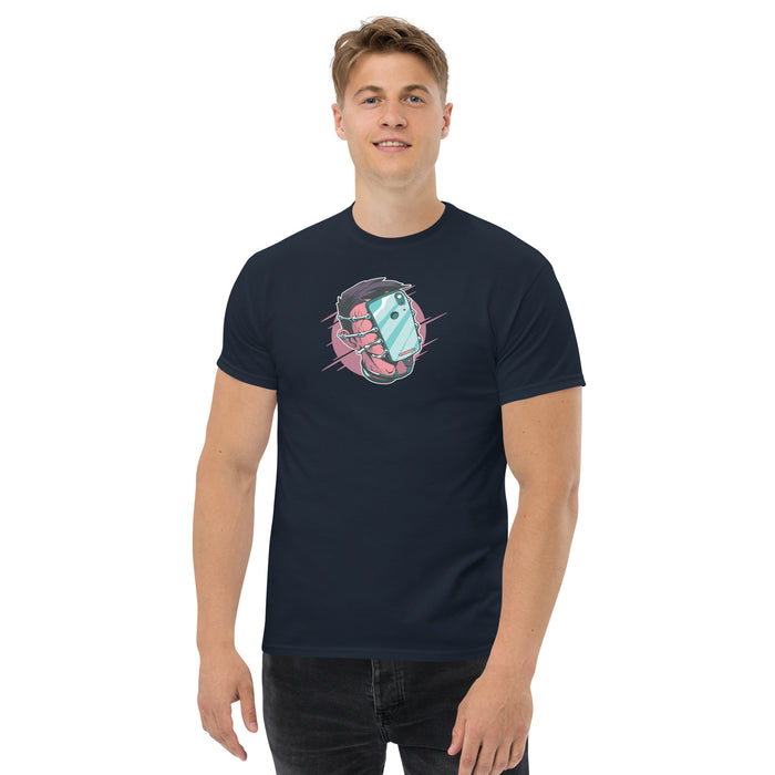 Phone face hugger | Men's classic tee