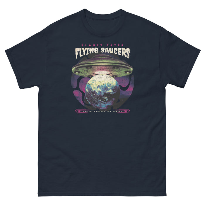 Planet Eater Flying Saucer | Men's classic tee