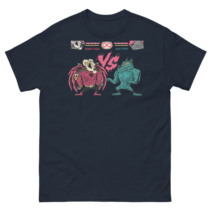 Jersey Devil Vs Wolfman Men's classic tee