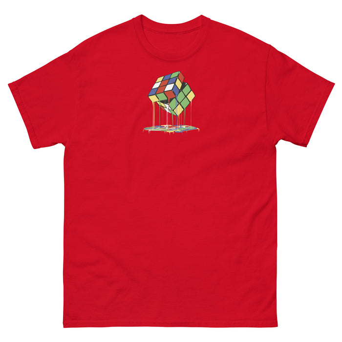 Melting Rubix Cube | Men's classic tee