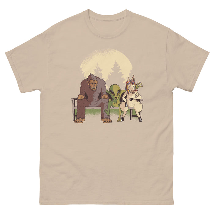 Bigfoot | Alien | Unicorn Men's classic tee