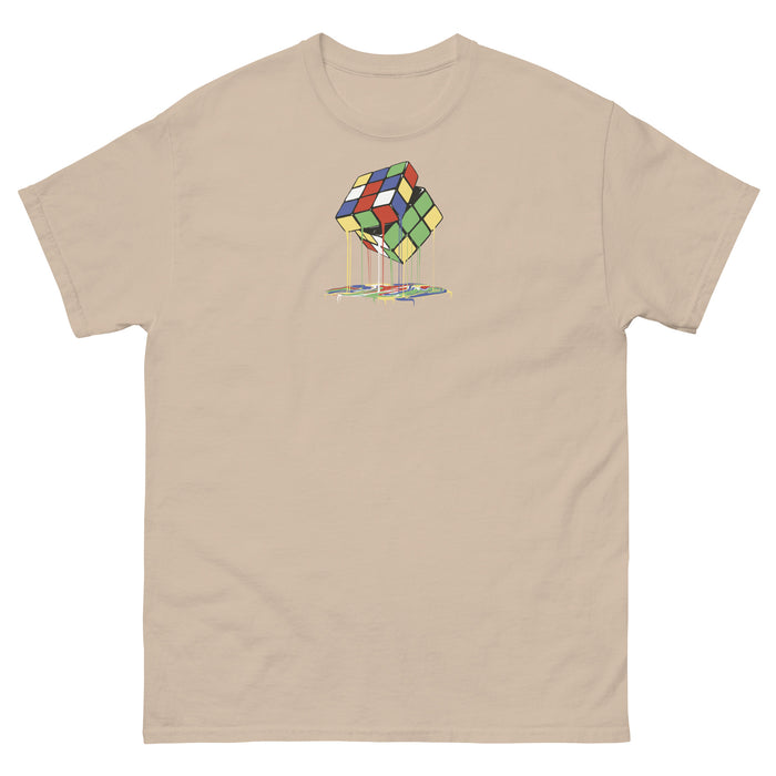 Melting Rubix Cube | Men's classic tee