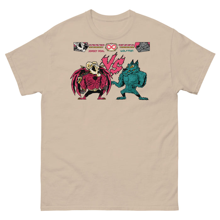 Jersey Devil Vs Wolfman Men's classic tee