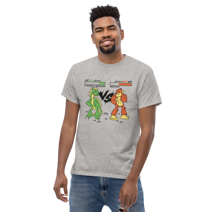 Lochness Vs Bigfoot | Men's classic tee