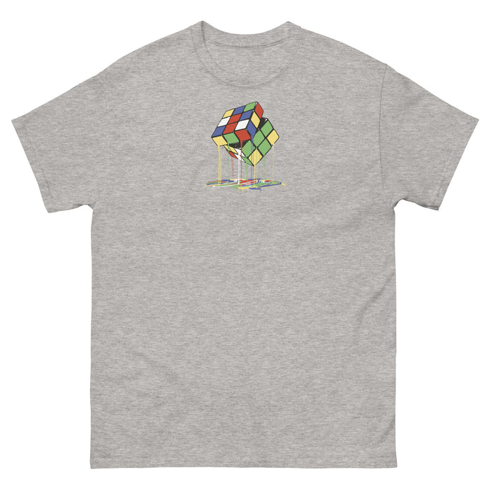 Melting Rubix Cube | Men's classic tee