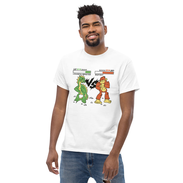 Lochness Vs Bigfoot | Men's classic tee