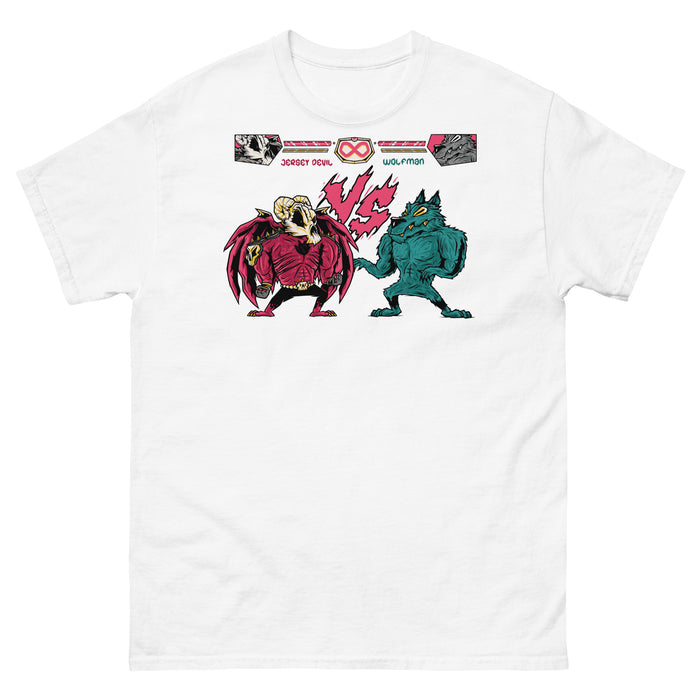 Jersey Devil Vs Wolfman Men's classic tee