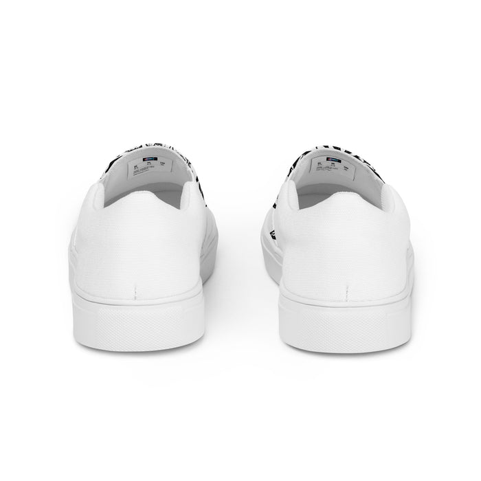 Tattoo Skull Design | Men’s slip-on canvas shoes