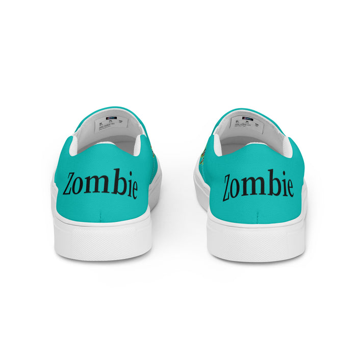 Zombie Face | Men’s slip-on canvas shoes