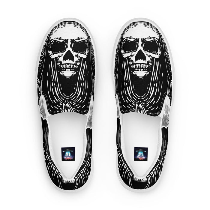 Death Angel | Men’s slip-on canvas shoes