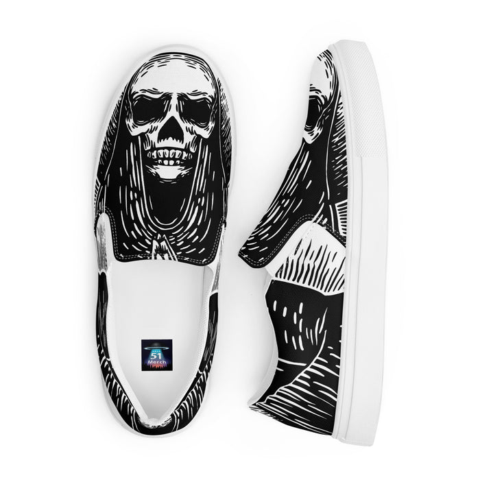 Death Angel | Men’s slip-on canvas shoes