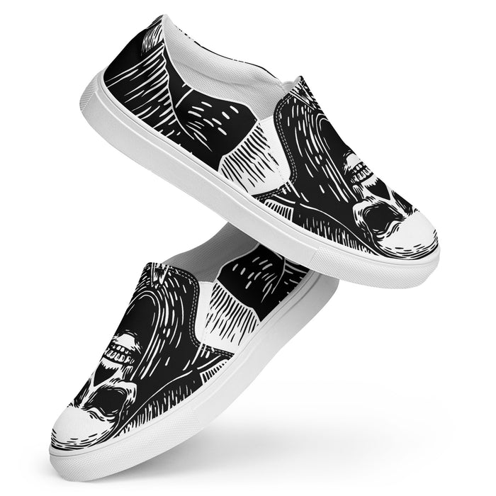 Death Angel | Men’s slip-on canvas shoes