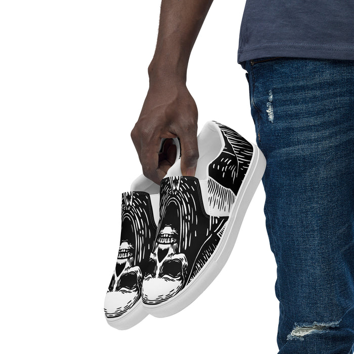 Death Angel | Men’s slip-on canvas shoes