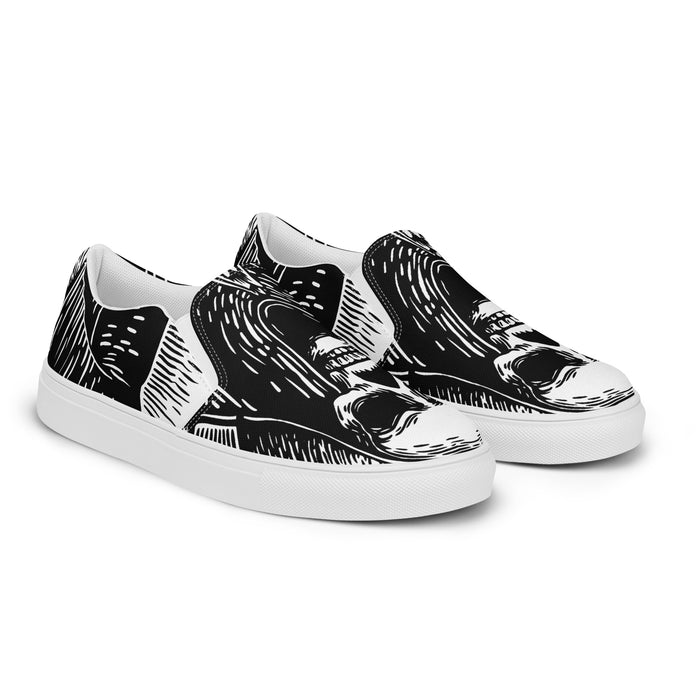 Death Angel | Men’s slip-on canvas shoes