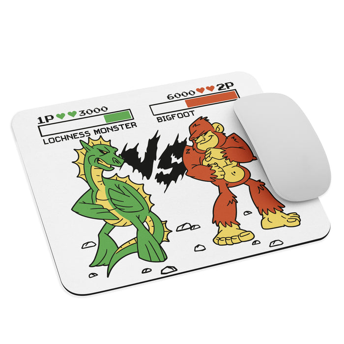 Lochness vs Bigfoot | Mouse pad