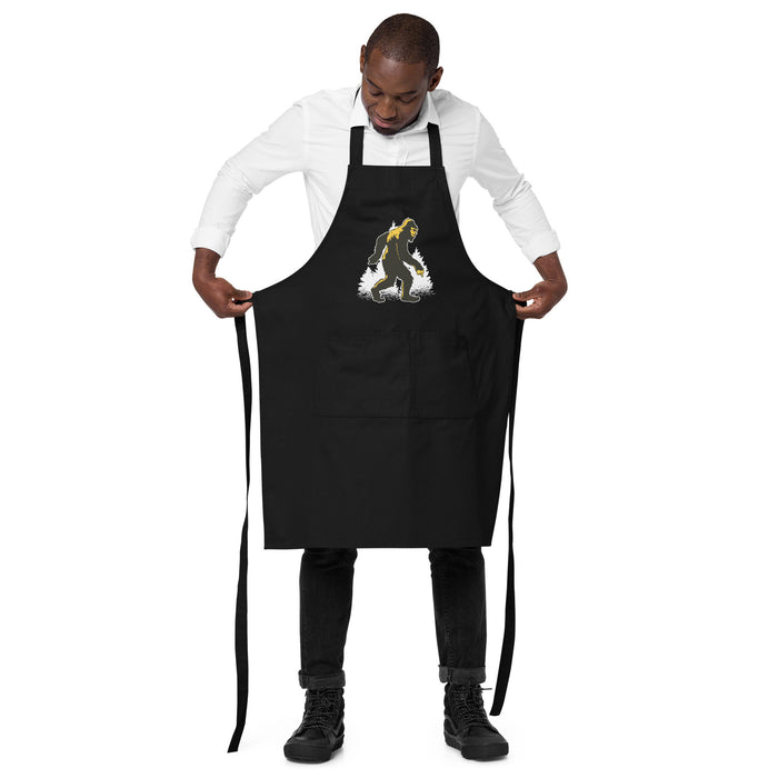 Bigfoot Walking | Organic cotton apron