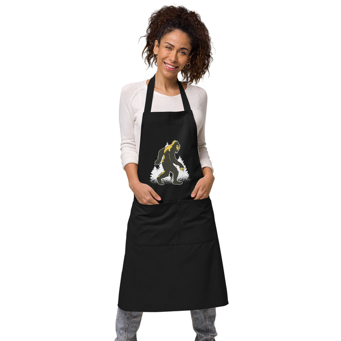 Bigfoot Walking | Organic cotton apron