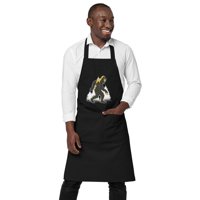 Bigfoot Walking | Organic cotton apron