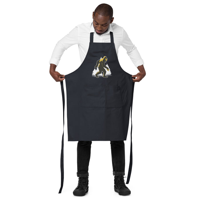 Bigfoot Walking | Organic cotton apron