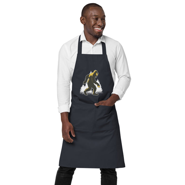 Bigfoot Walking | Organic cotton apron