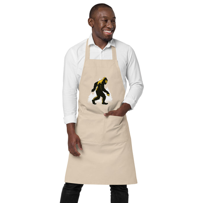 Bigfoot Walking | Organic cotton apron