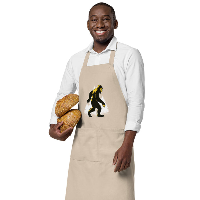 Bigfoot Walking | Organic cotton apron