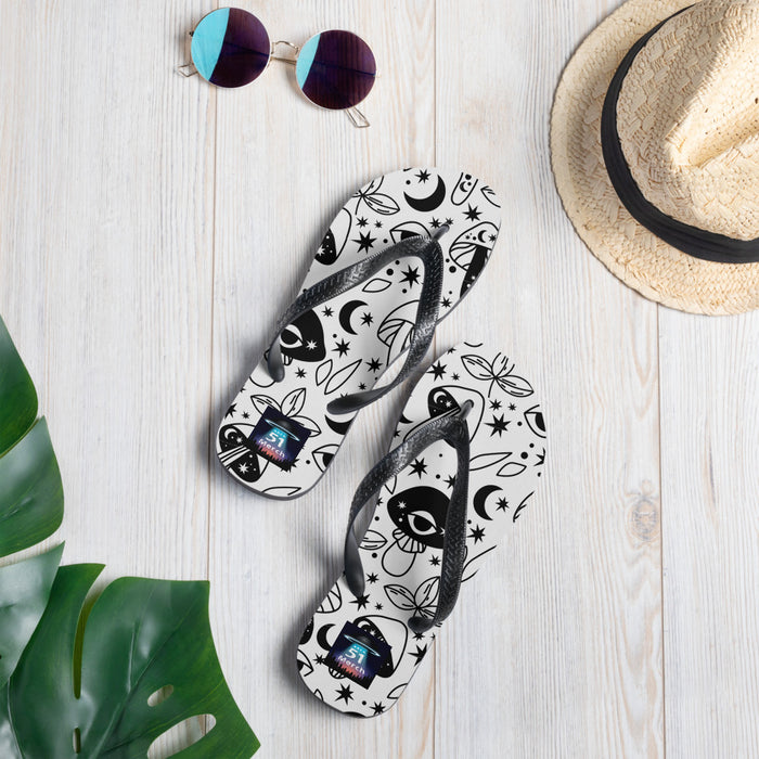 Mushroom Pattern | Flip-Flops