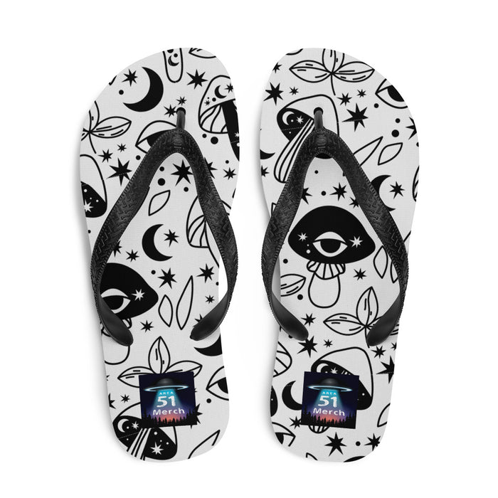 Mushroom Pattern | Flip-Flops