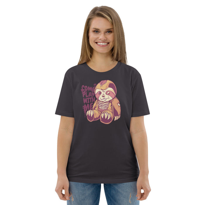 Horror Sloth | Unisex organic cotton t-shirt