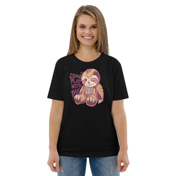 Horror Sloth | Unisex organic cotton t-shirt