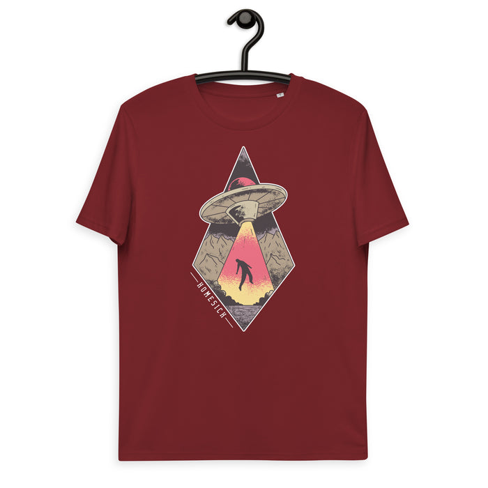 Home Sick UFO | Unisex organic cotton t-shirt