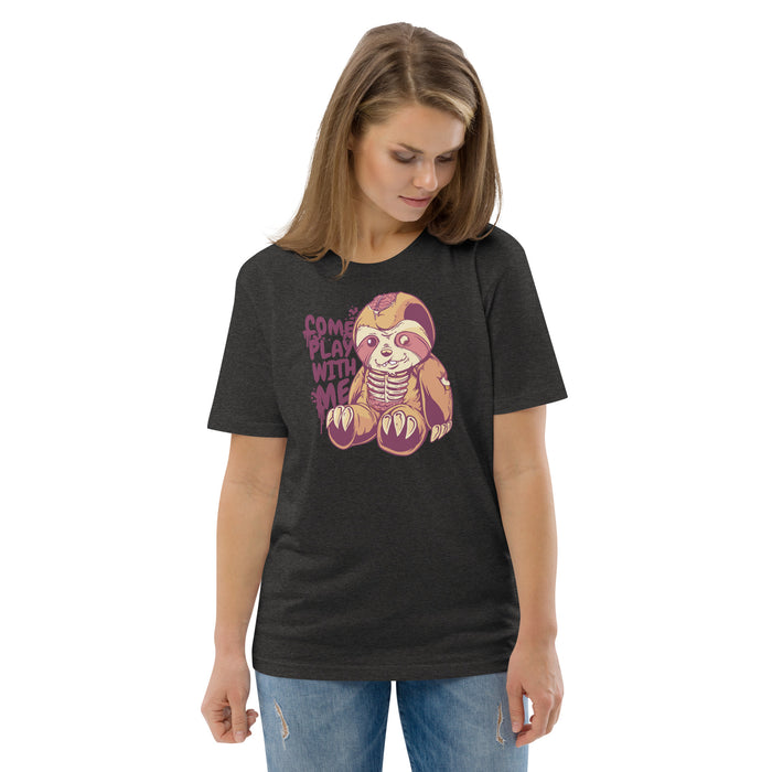 Horror Sloth | Unisex organic cotton t-shirt