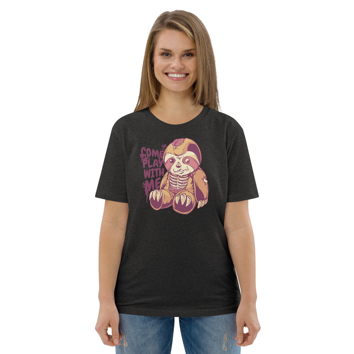 Horror Sloth | Unisex organic cotton t-shirt