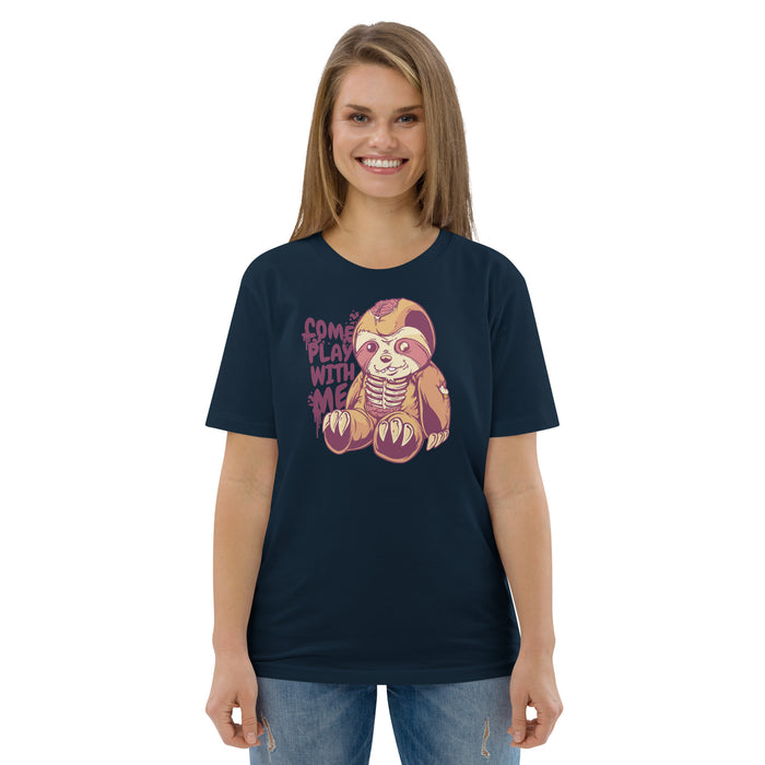 Horror Sloth | Unisex organic cotton t-shirt