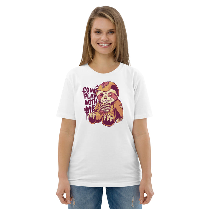 Horror Sloth | Unisex organic cotton t-shirt