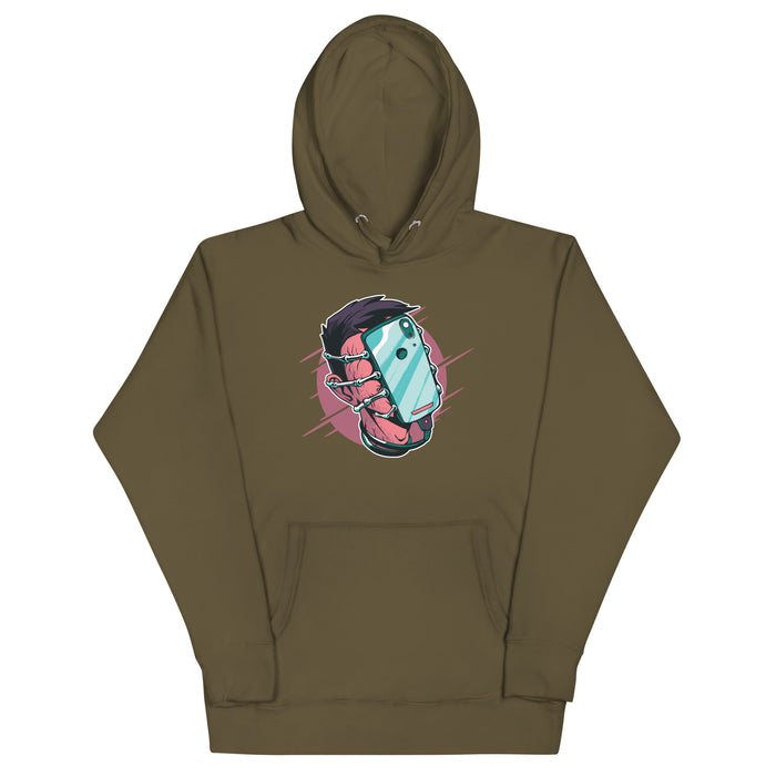 Phone Face Hugger | Unisex Hoodie