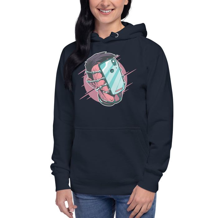 Phone Face Hugger | Unisex Hoodie