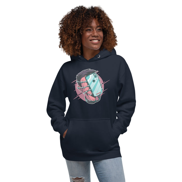 Phone Face Hugger | Unisex Hoodie