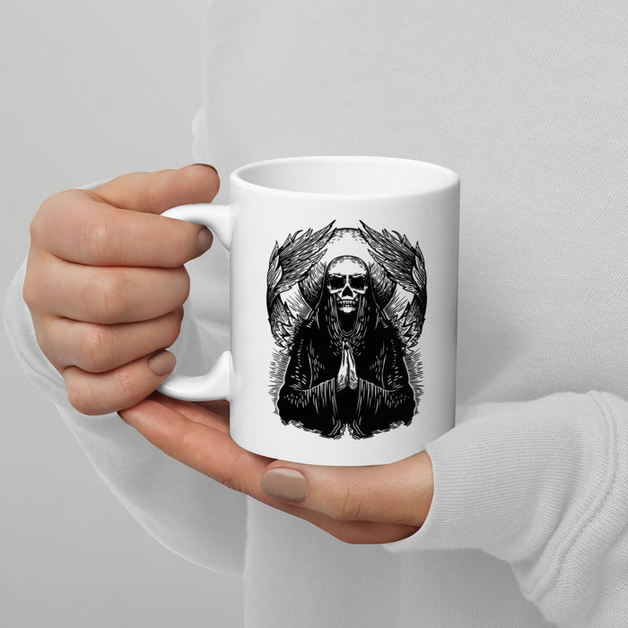 Death Angel | White glossy mug