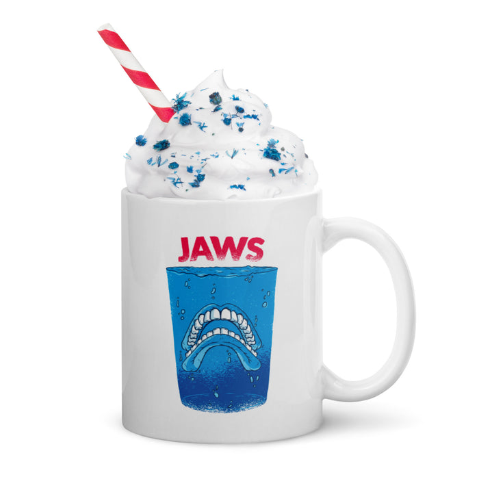 Jaws Movie Inspired | White glossy mug