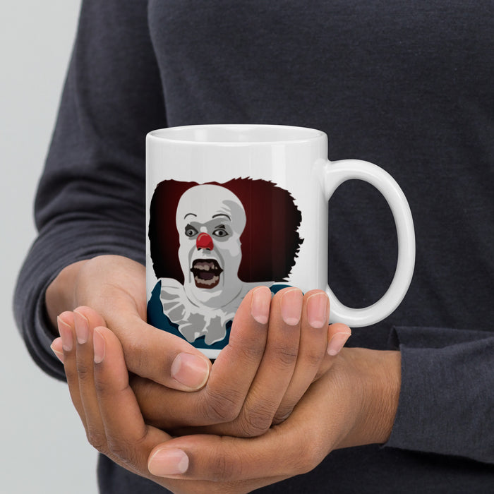 I.T Inspired Pennywise Clown | White glossy mug