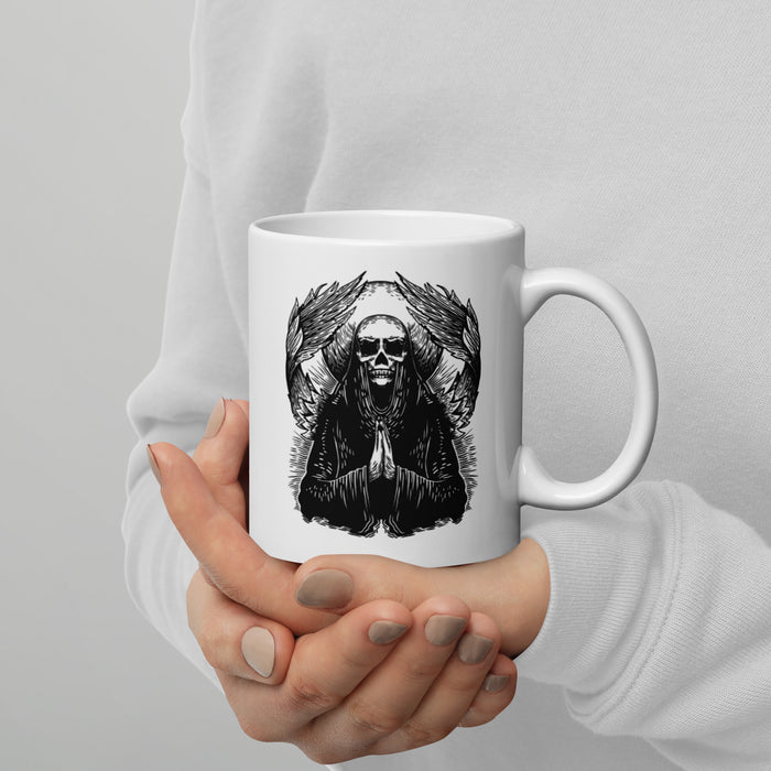 Death Angel | White glossy mug