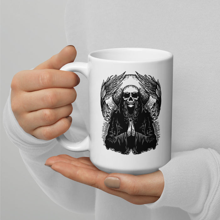 Death Angel | White glossy mug