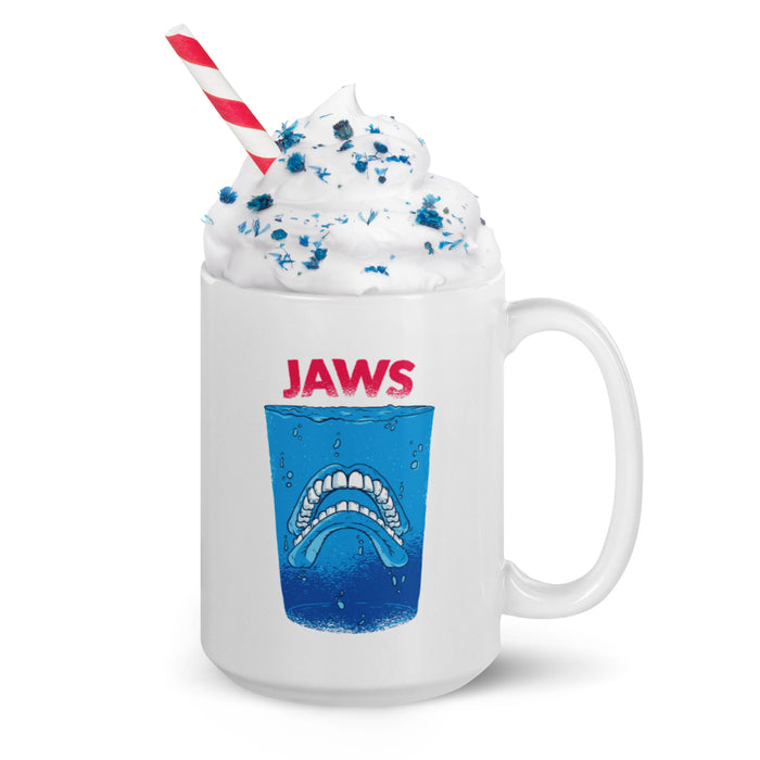 Jaws Movie Inspired | White glossy mug