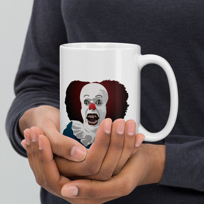 I.T Inspired Pennywise Clown | White glossy mug