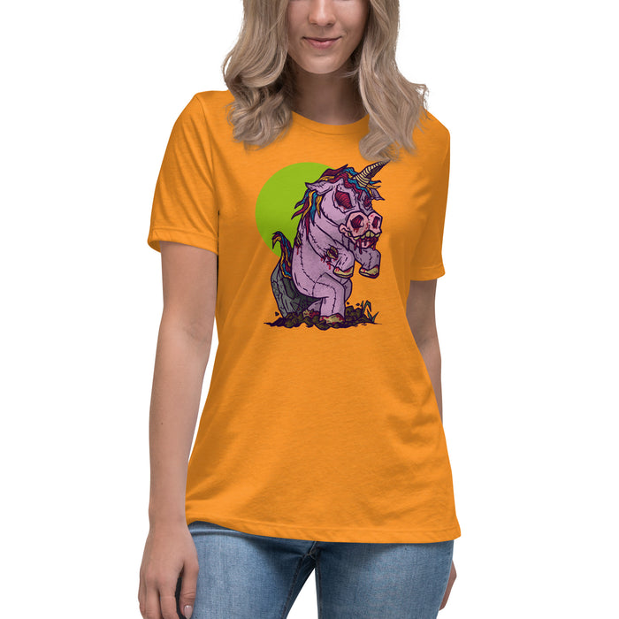 Zombie Unicorn | Women's Relaxed T-Shirt